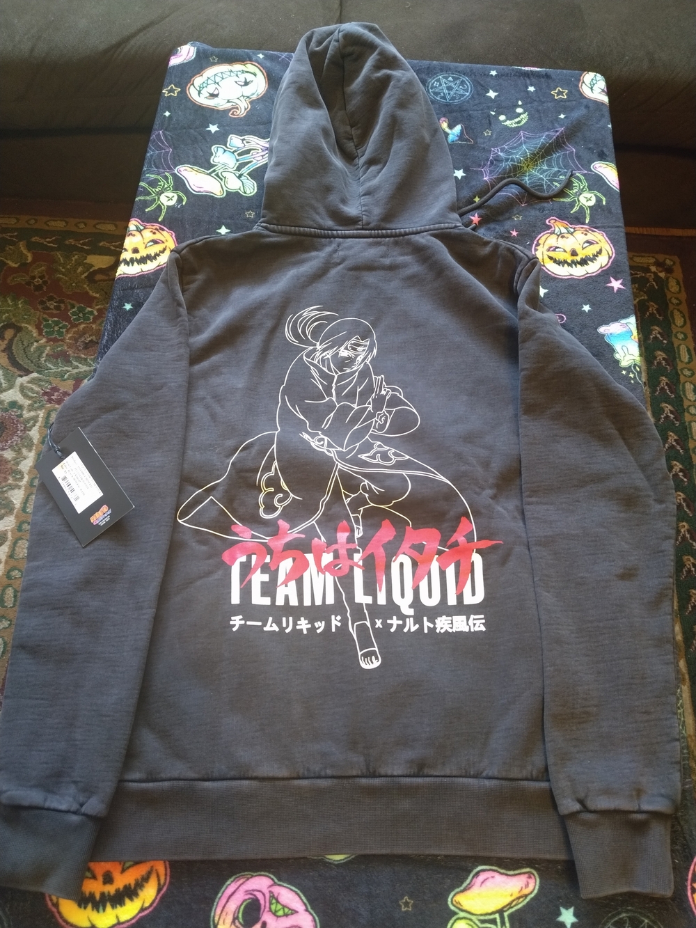 Team Liquid X Naruto Shippuden Hoodie NWT